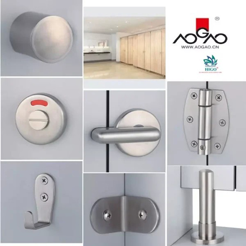 Bộ phụ kiện vách ngăn vệ sinh Aogao series 30